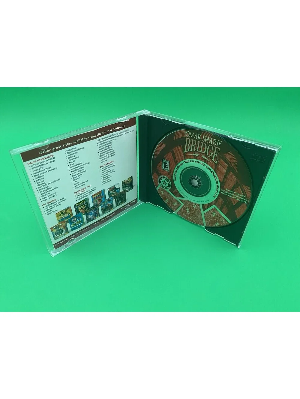 Omar Sharif Bridge PC Video Game - Windows 98/Me/XP - 2002